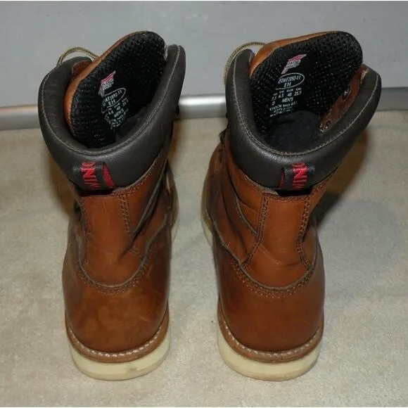 Red Wing Classic Men's 7.5D Leather Work Boots Waterproof ASTMF2892-11 EH